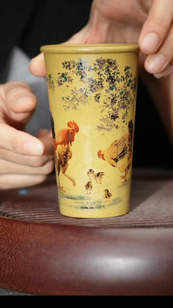 茶杯紫砂紫砂主人杯福利放漏