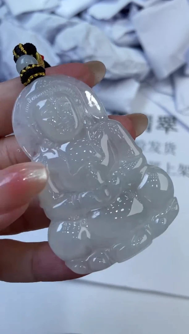 翡翠挂件未镶嵌297674gy008/多样性一件发