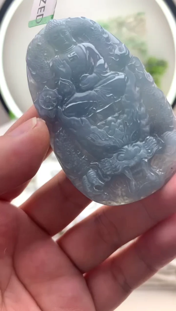 颈饰未镶嵌翡翠阿弥陀佛