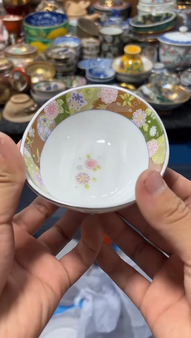 瓷片菁夏目海外回流瓷器中古品。