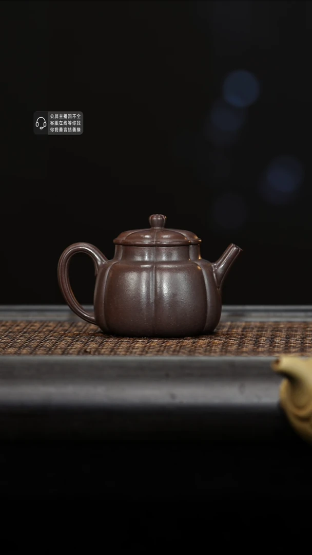 茶壶紫砂赖*生紫砂茶壶筋纹