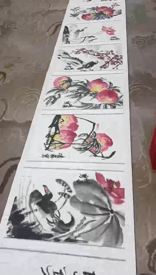 国画凌森老师的作品
