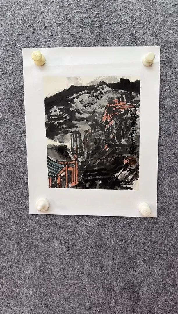 国画ST-JZP-绘画作品