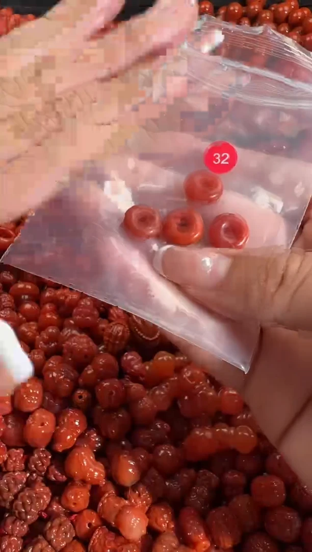 颈饰未镶嵌南红玛瑙1