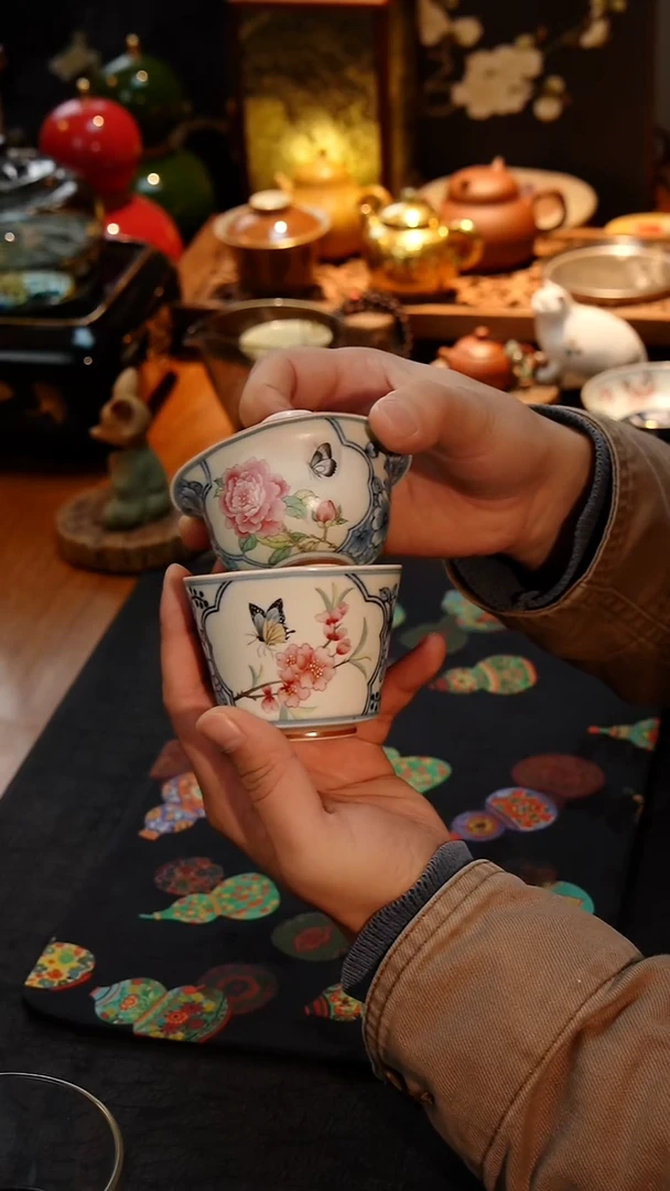 茶器盖碗+主人杯两件套