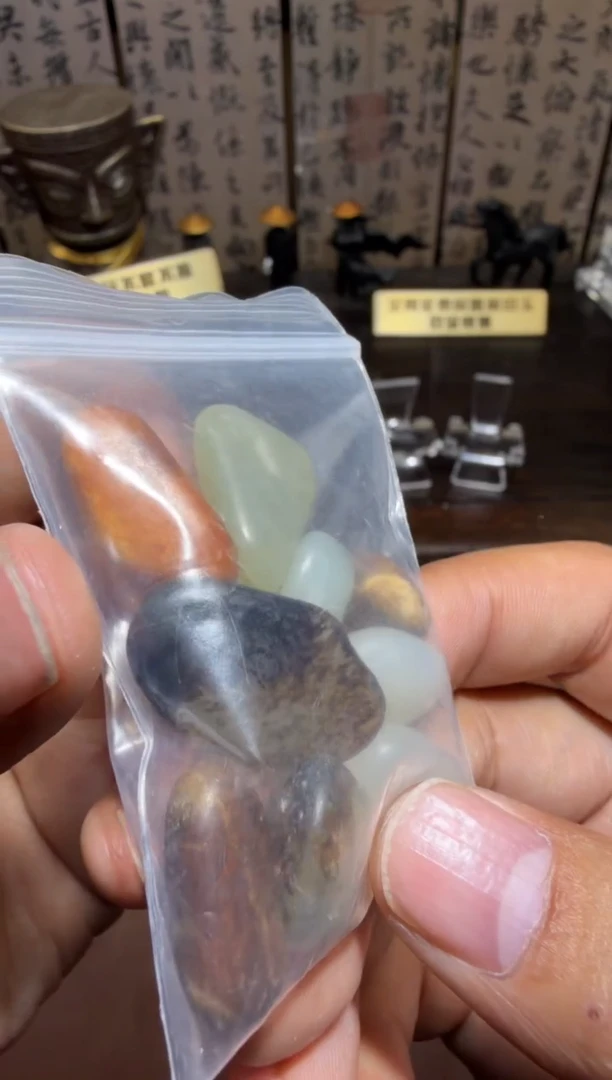 银S925镶嵌和田玉挂件1