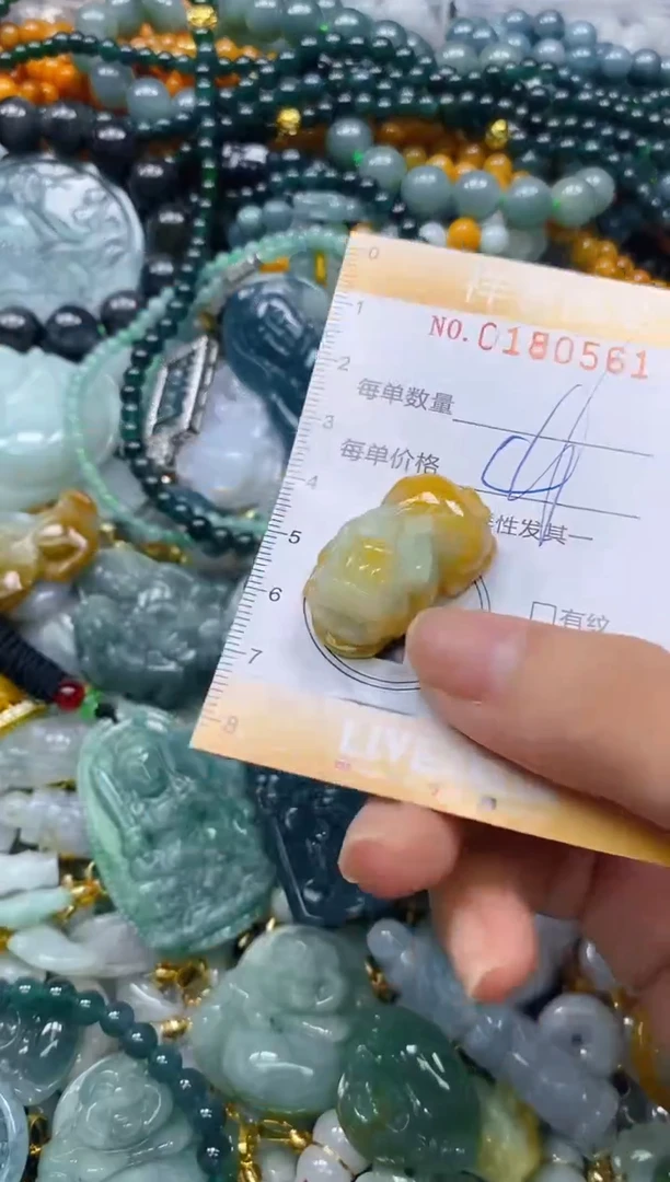 翡翠未镶嵌颈饰闪购0180561多样性发其一