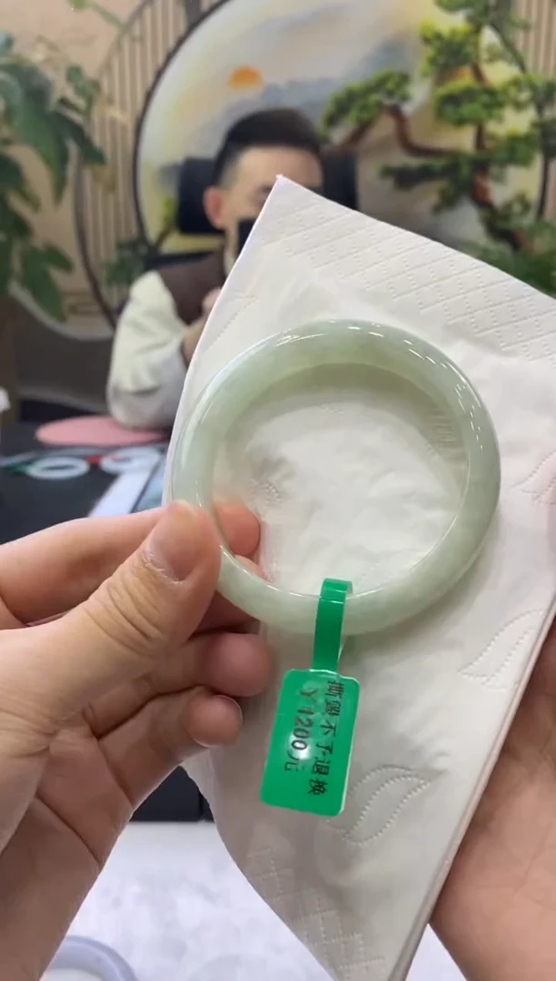 未镶嵌手镯翡翠4677