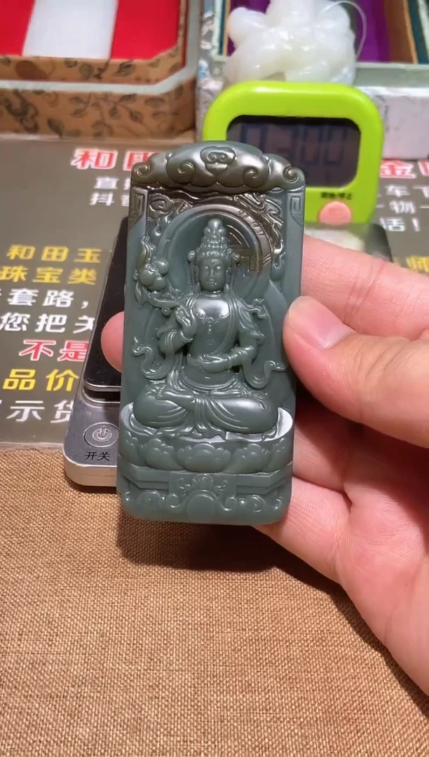 颈饰未镶嵌和田玉多样性拍一发一2334