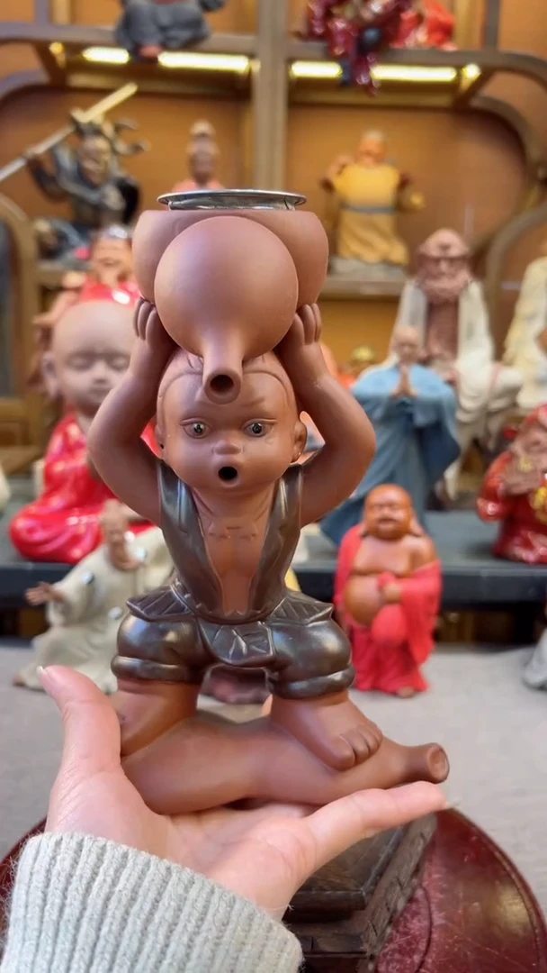 【闪购商品】紫砂茶宠器闵茶宠摆件