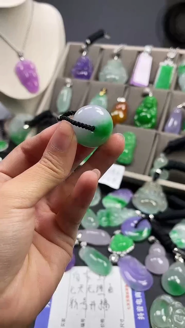 颈饰未镶嵌翡翠  所见即所得 一图一物