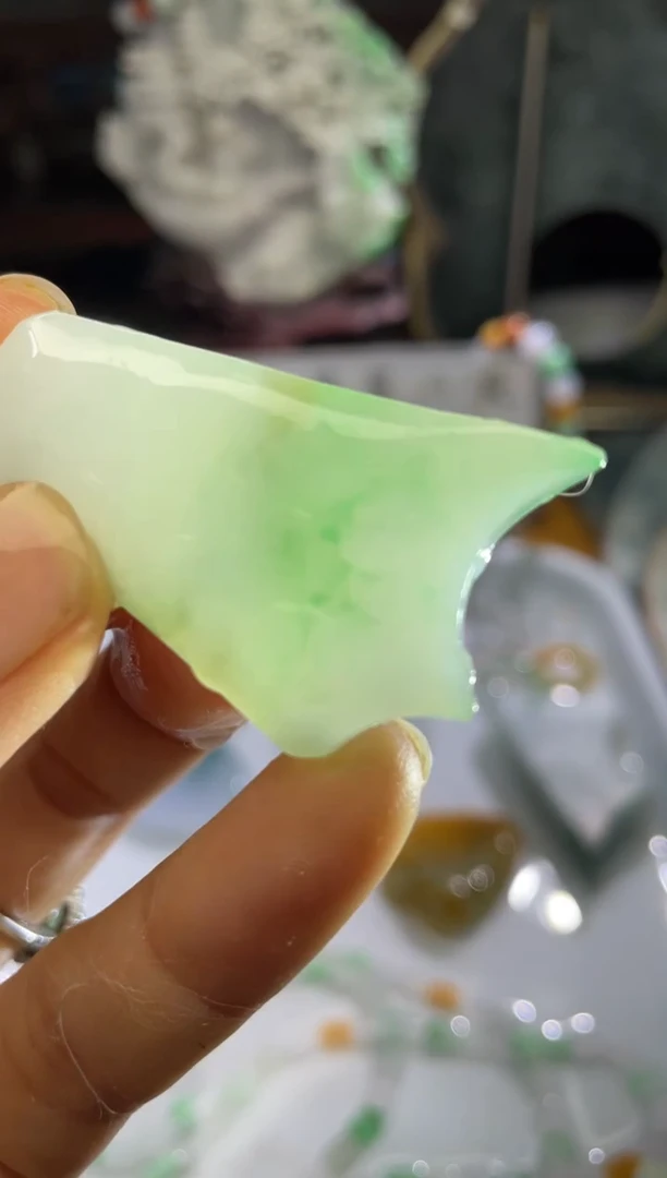 未镶嵌挂件翡翠天然缅甸翡翠A货