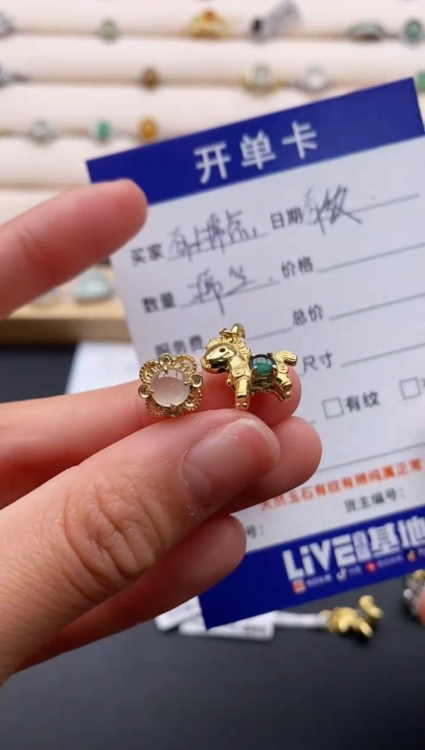 银S925镶嵌戒指翡翠怀*姐44444444+1