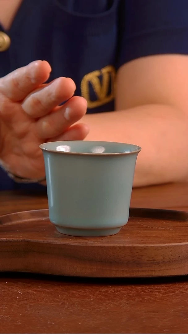 瓷片156号   杯 刘