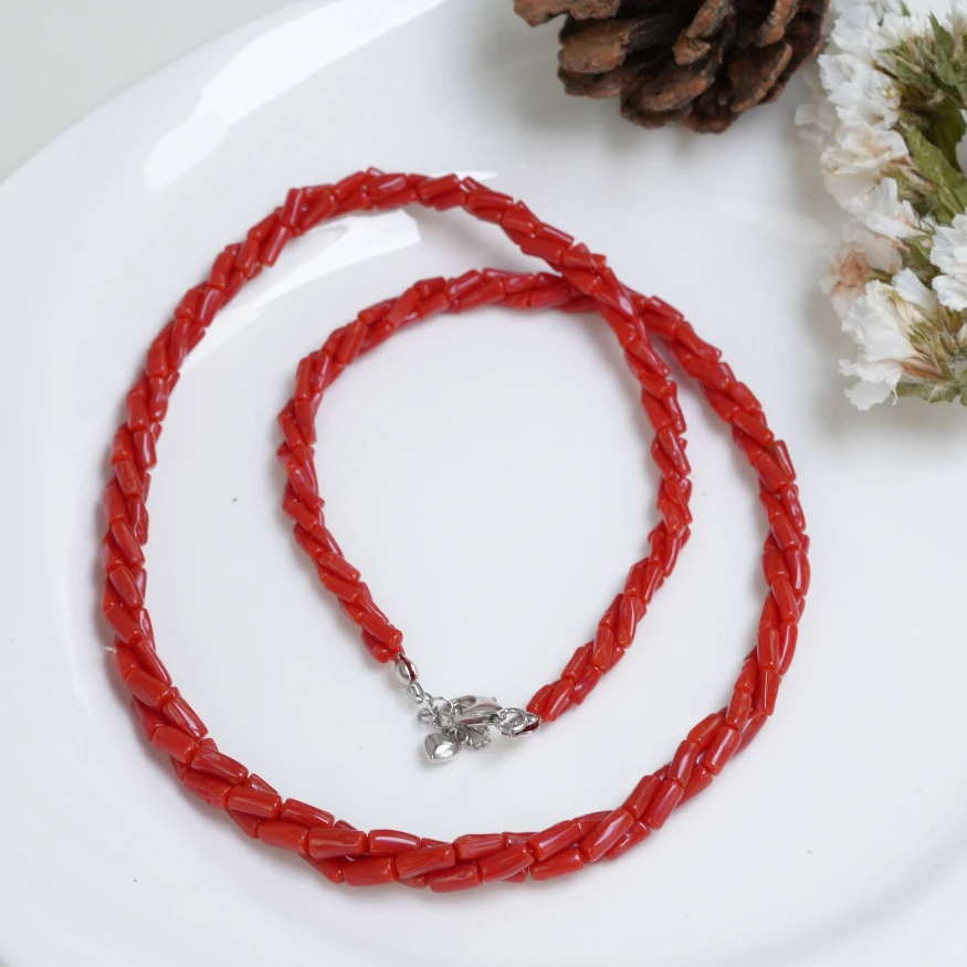 【央博玉专属】珊瑚项链-D3011LL-多样性发其一