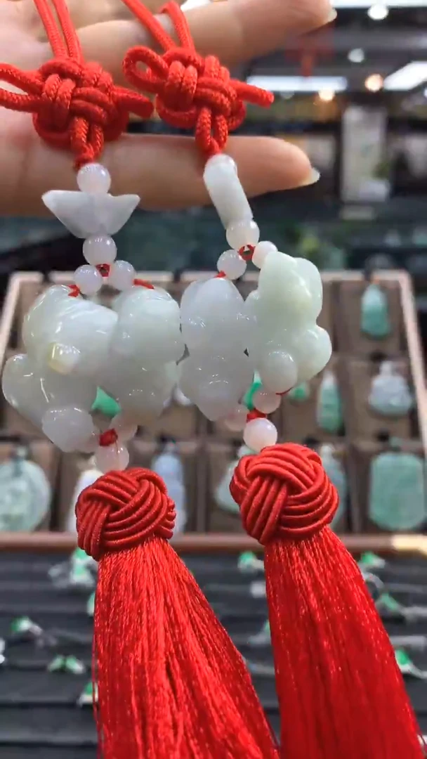 未镶嵌挂件翡翠翡翠车挂多样性发一