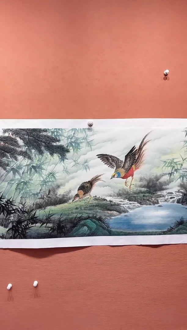 国画师立照老师国画作品