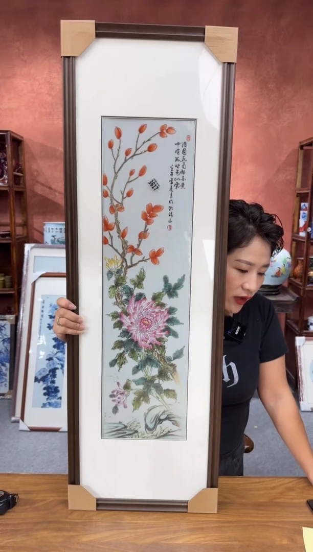吴义松陶盟手绘陶瓷编码：3617