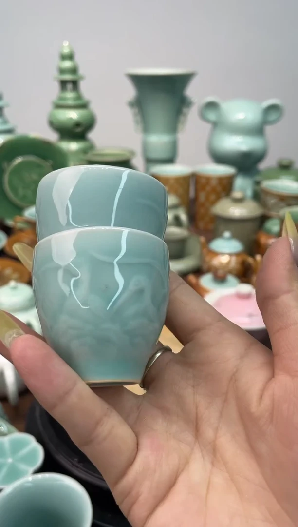 2个  慧仙青瓷 龙泉青瓷大促