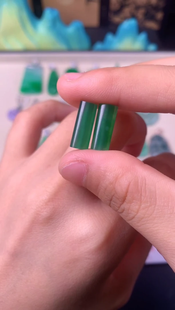 定制翡翠未镶嵌裸石（镶嵌定制）