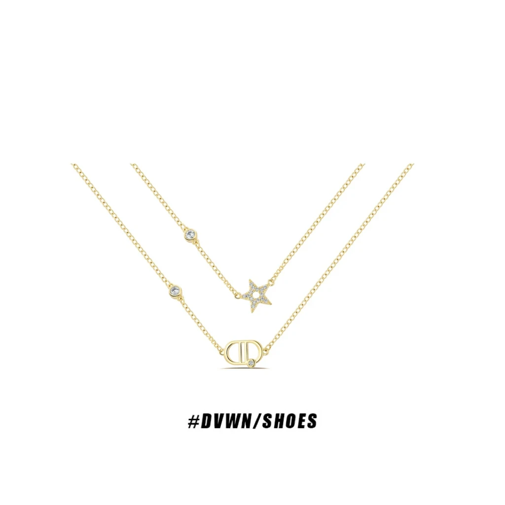 铜合金项链 【DWANG妹妹设计】日月星辰项链