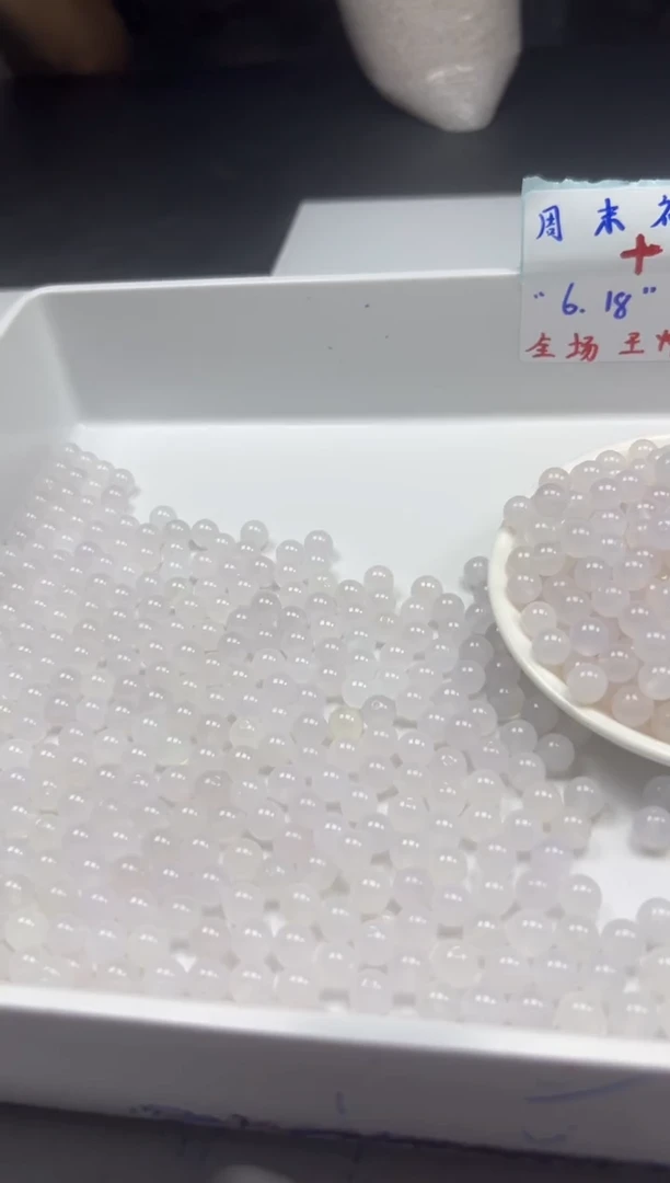 南红玛瑙未镶嵌颈饰 w326荔枝冻8mm*30颗