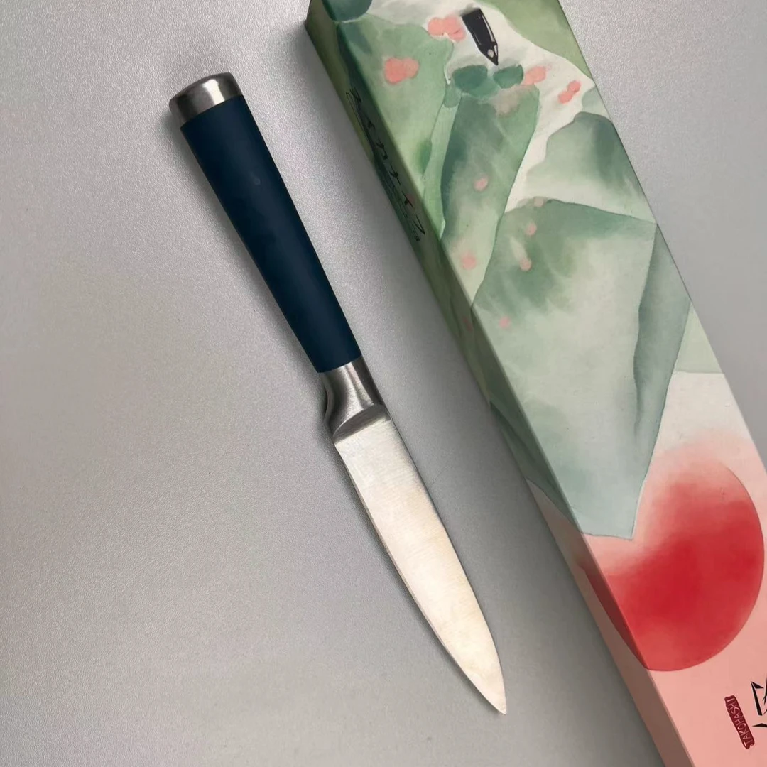 833 不锈钢家用水果刀厨房用锋利切水果切肉切西瓜ABS水果刀