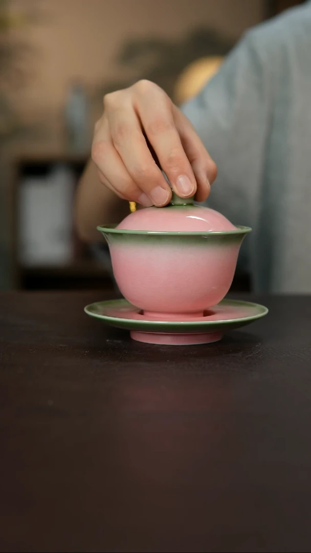 杯景德镇陶瓷杯碗柴烧多人