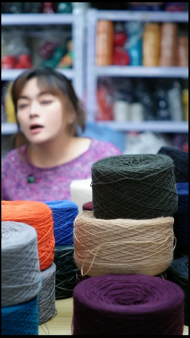 羊毛欢姐手编线B878