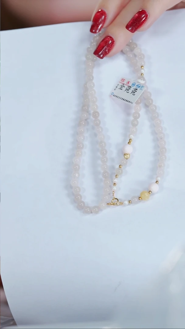 和田玉银S925镶嵌项链多样性发货其一