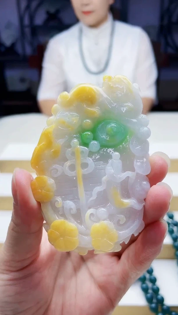 未镶嵌定制翡翠毛货09150120