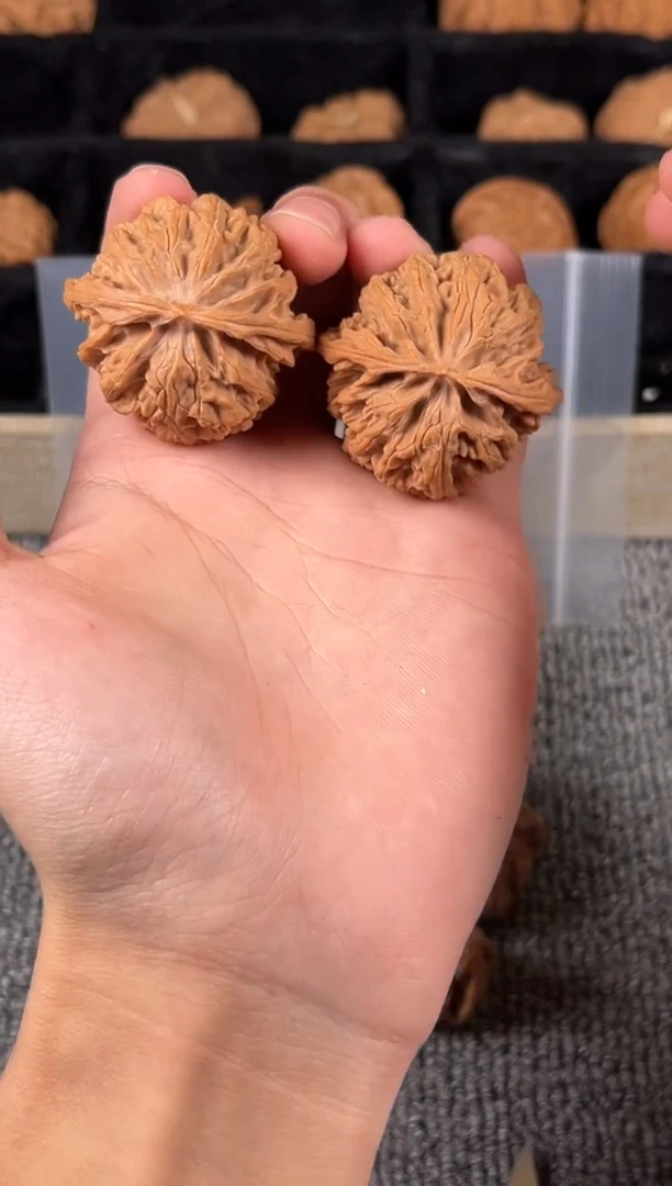 吊坠文玩核桃精品42尺苹果园15号