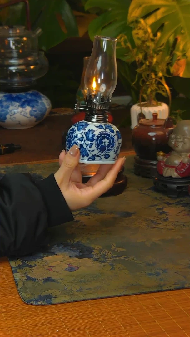 【闪购商品】景德镇陶瓷手工灯摆件