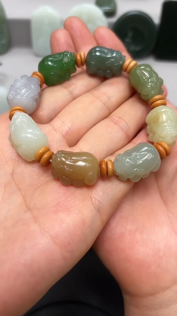 【闪购商品】和田玉手串未镶嵌.