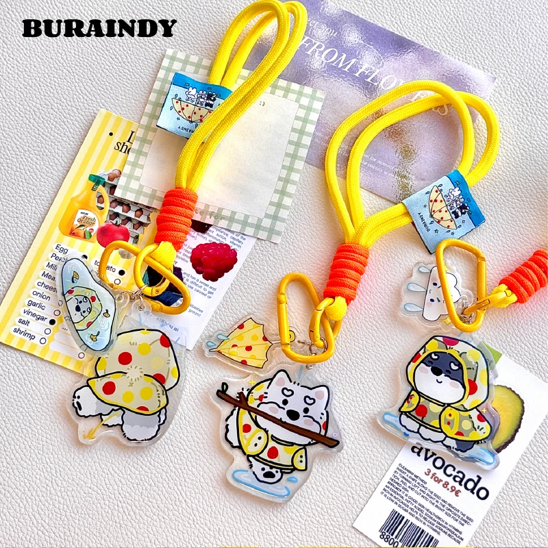 【BURAINDY】雪纳瑞原创周边亚克力滴胶挂件钥匙扣包包挂饰创意礼物