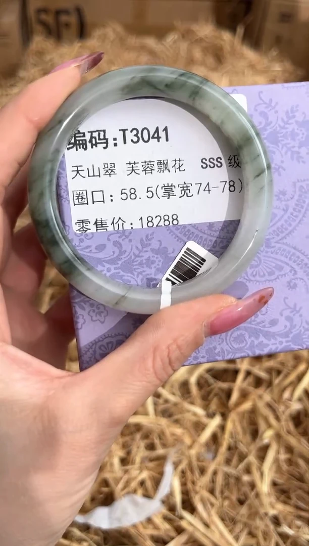 未镶嵌手镯石英质玉T3041