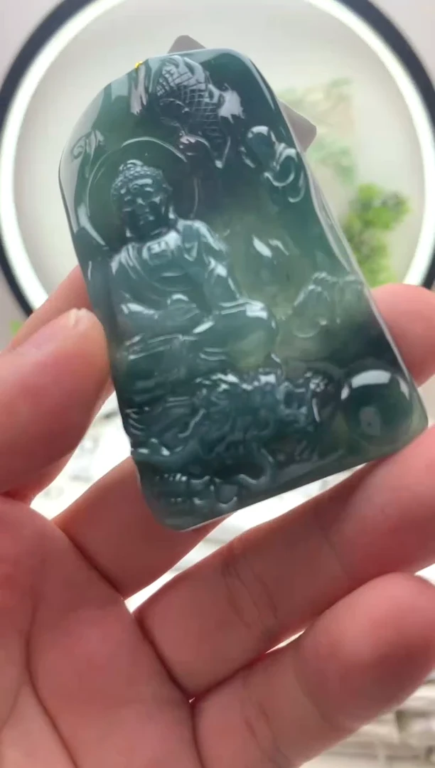 颈饰未镶嵌翡翠阿弥陀佛