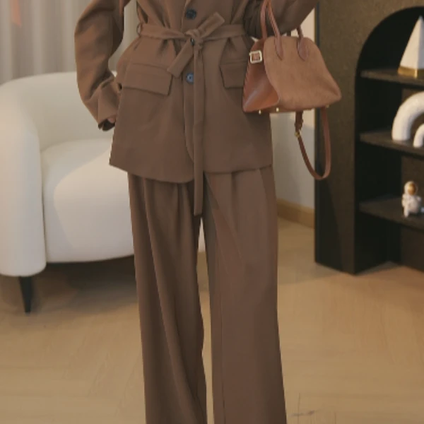 2024秋冬新款百搭纯色西装裤子LZ1872