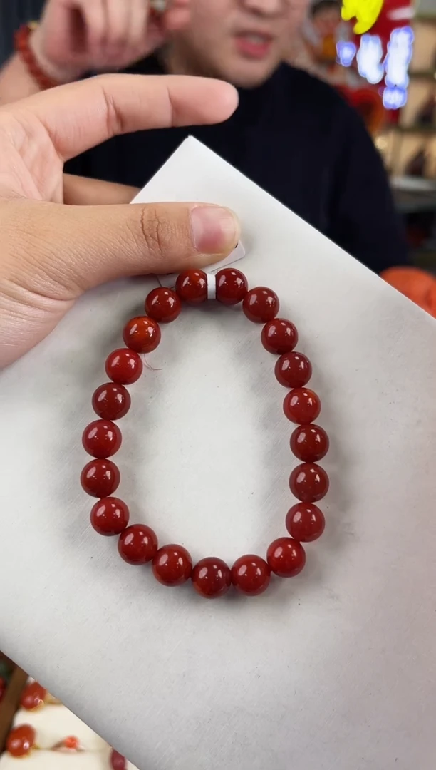 未镶嵌瓦西nxh手串9+南红玛瑙（多样式发其一）