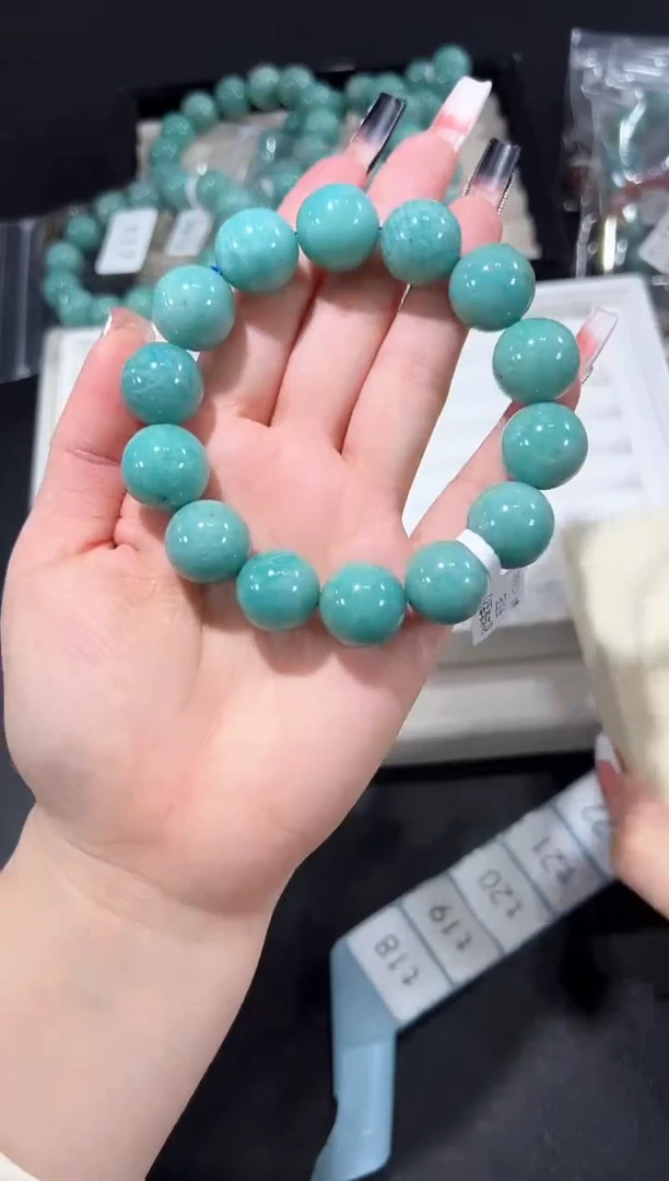 未镶嵌手串天河石18t多样性发其一【1条】默认微瑕