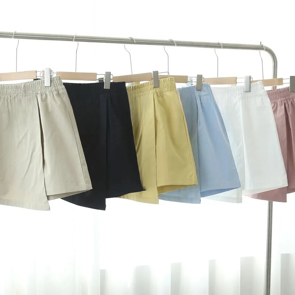 S【a都市主角】减龄设计元气多巴胺简约显瘦高腰A字运动裙裤