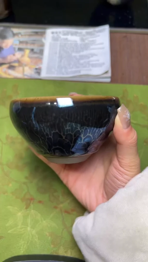 茶盏七彩鼻祖谢贞生22