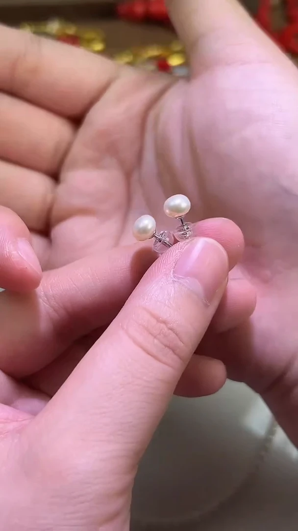 【闪购商品】翡翠耳饰未镶嵌耳钉