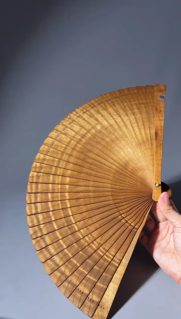 其他楠木（金丝楠）空*✨146号24cm小叶桢楠扇子