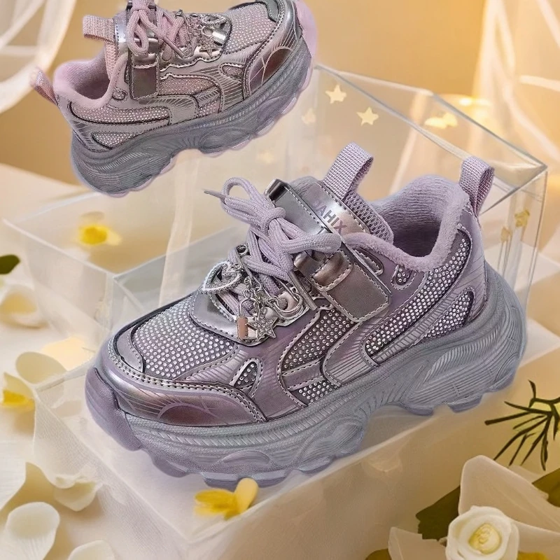 【年终狂欢只发新疆】998/7102时尚年新款儿童老爹鞋休闲鞋儿童鞋子