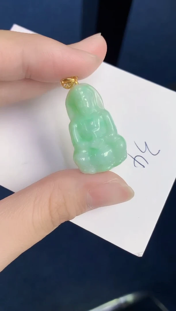 颈饰未镶嵌翡翠天然翡翠缅甸A货