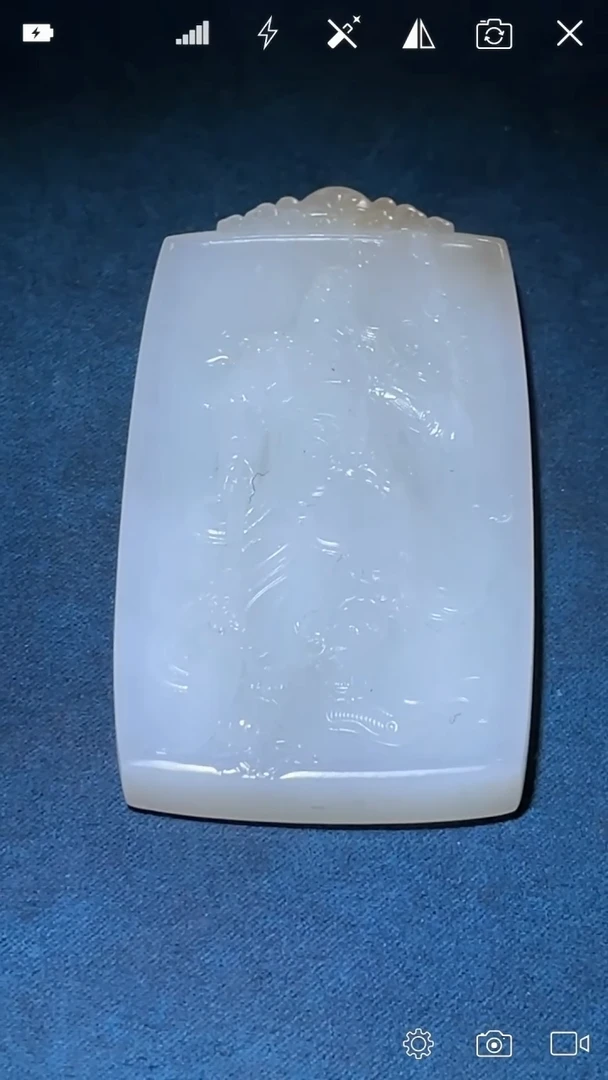 未镶嵌和田玉把件S****dpf   关公