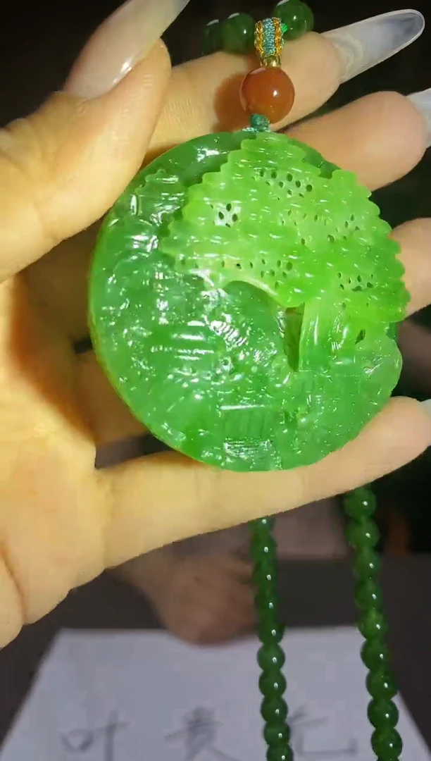 和田玉未镶嵌颈饰A145