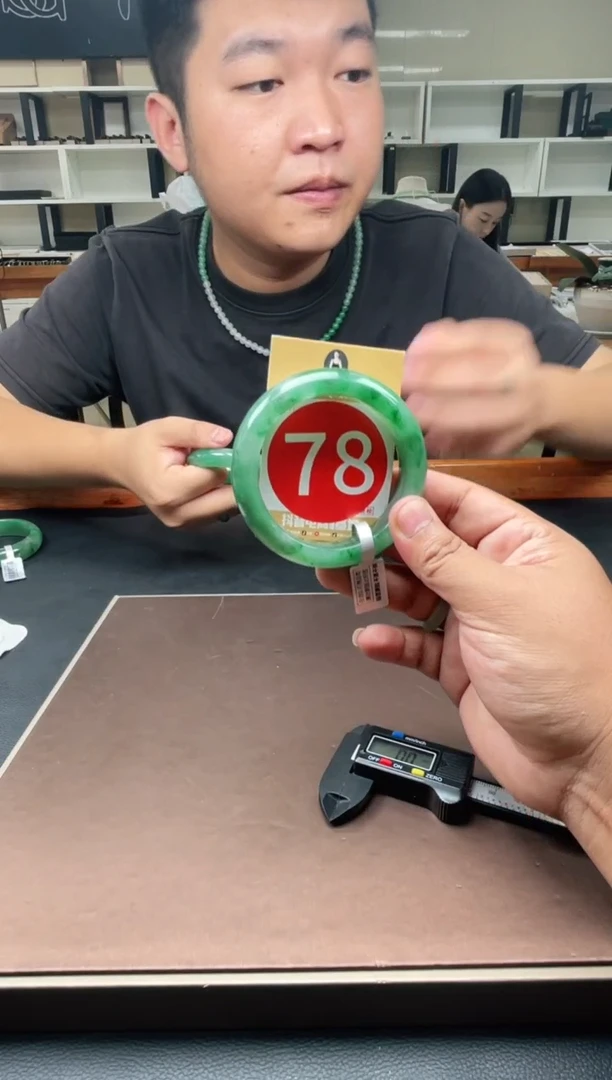 未镶嵌手镯石英质玉安*雨57+78