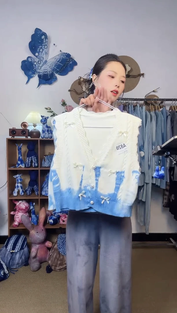 落**梅云南大理青纱云染